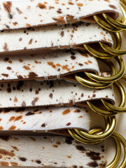 O-Ring Belt - Speckled Cow