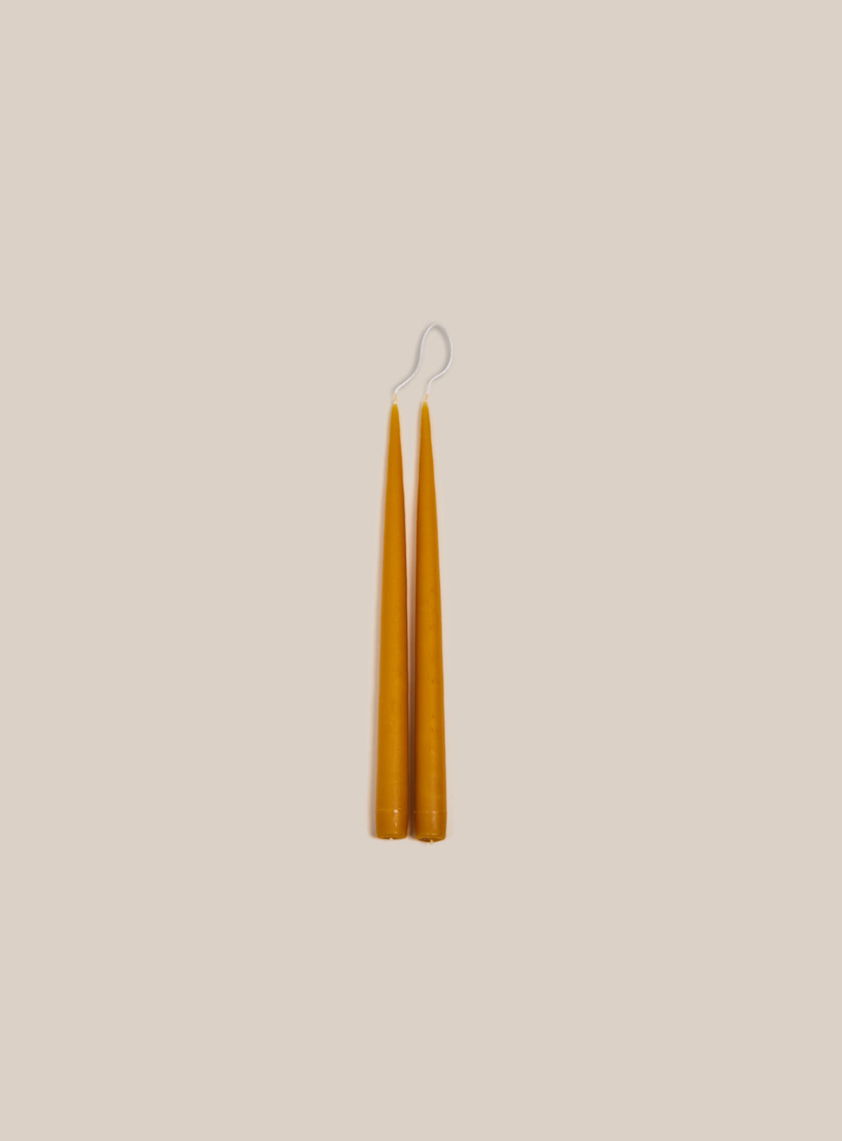 Honey Taper Candles