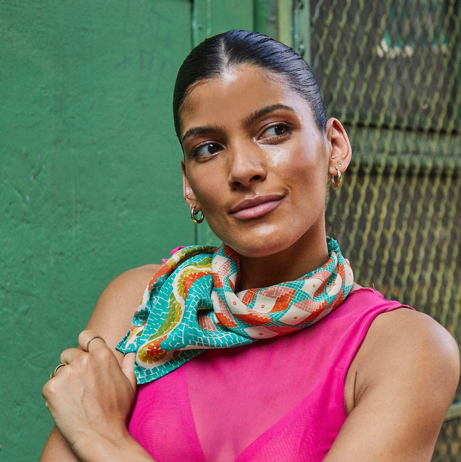 Zeugma Aqua Bandana by Sabah