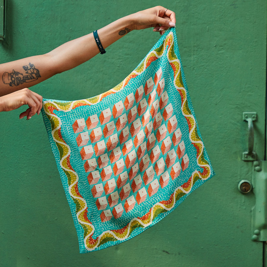 Zeugma Aqua Bandana by Sabah