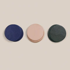 Undyed Veg Tan Coasters