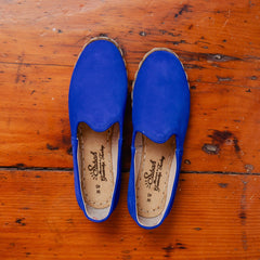 Electric Blue Suede Sabah (Womens)