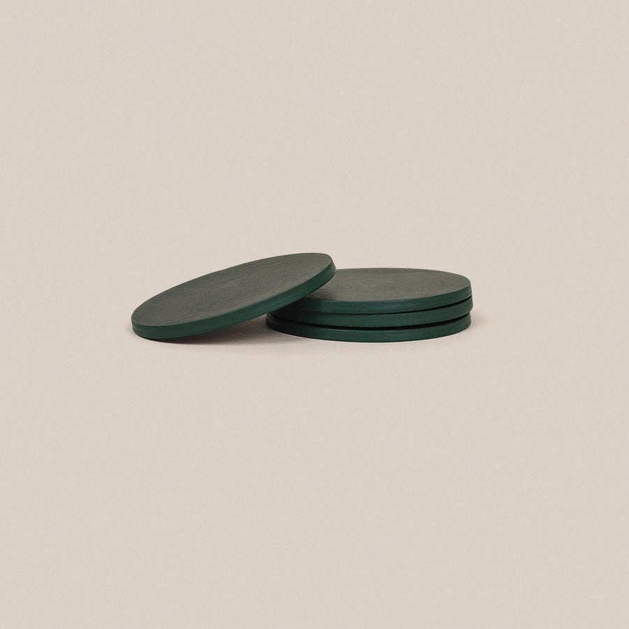 Denali Green Coasters