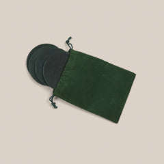 Denali Green Coasters