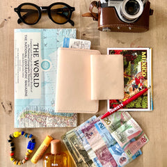 The Dealer Wallet - Undyed Natural