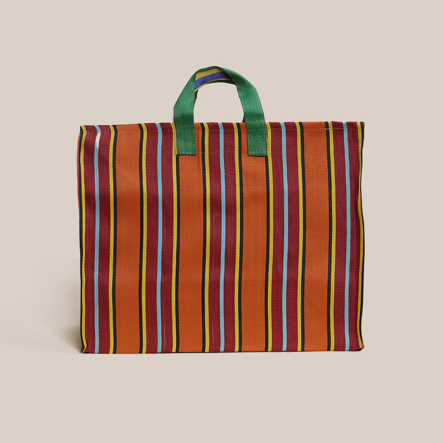 Day-to-Day Bag by Pan After - Large, Orange/Red