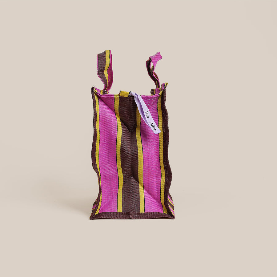 Day-to-Day Bag by Pan After - Small, Pink/Brown