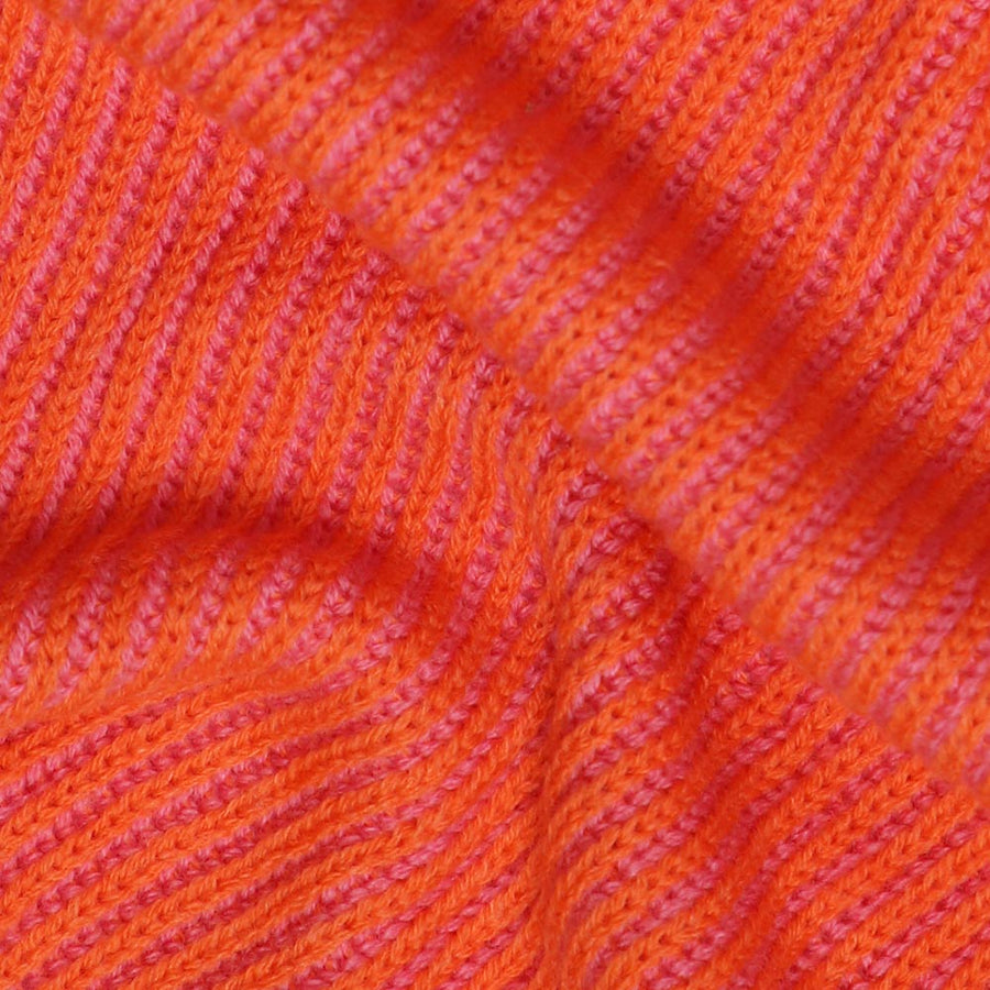 Sabah Pink/Orange Wool Scarf