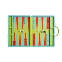 Backgammon Traveler's Case Set - Malibu