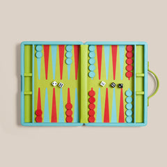 Backgammon Traveler's Case Set - Malibu