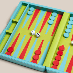 Backgammon Traveler's Case Set - Malibu