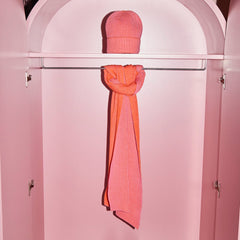 Sabah Pink/Orange Wool Beanie
