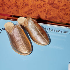 Bronze Shearling Baba (Womens)