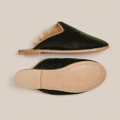 Sienna Velvet Shearling Baba (Womens)