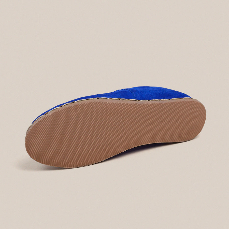 Electric Blue Suede Sabah (Womens)