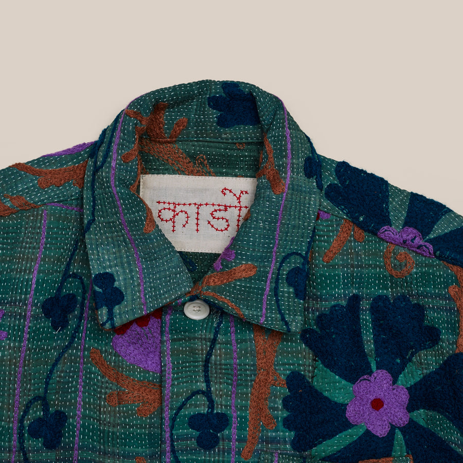 Bodhi Jacket in Turquoise by KARDO - Small