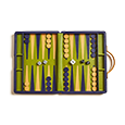 Backgammon Traveler's Case Set - Biarritz