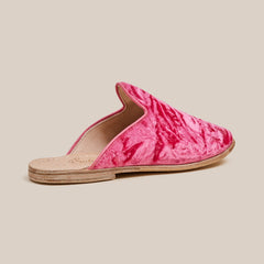 Azalea Pink Crushed Velvet Baba (Womens)