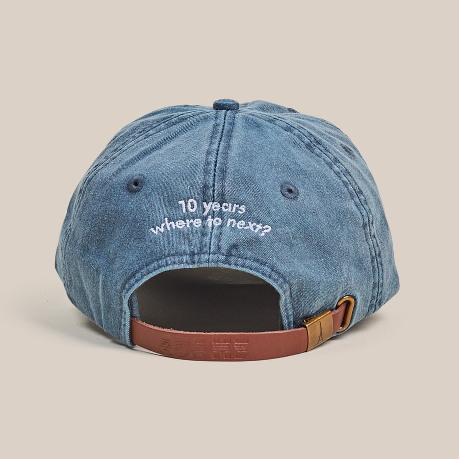 10 Years of Sabah 'Where to Next' Cap - Blue