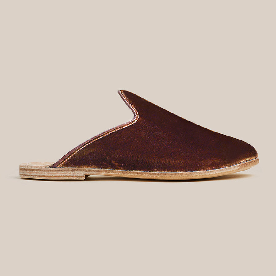 Ravello Brown Velvet Baba (Womens)