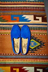 Electric Blue Suede Sabah (Womens)
