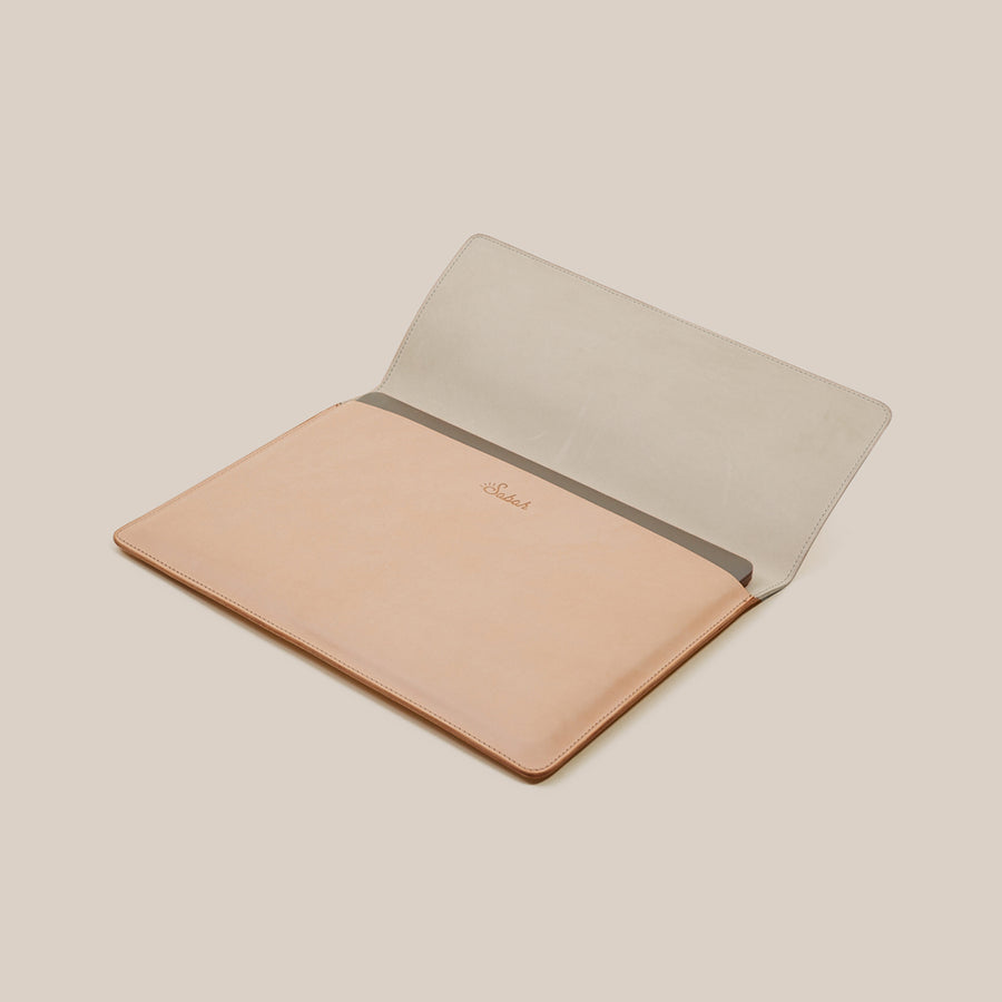 Laptop Sleeve - Natural Tan