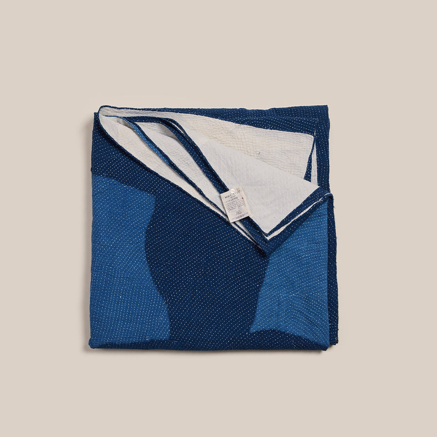 Indigo Patchwork Quilt by 11.11