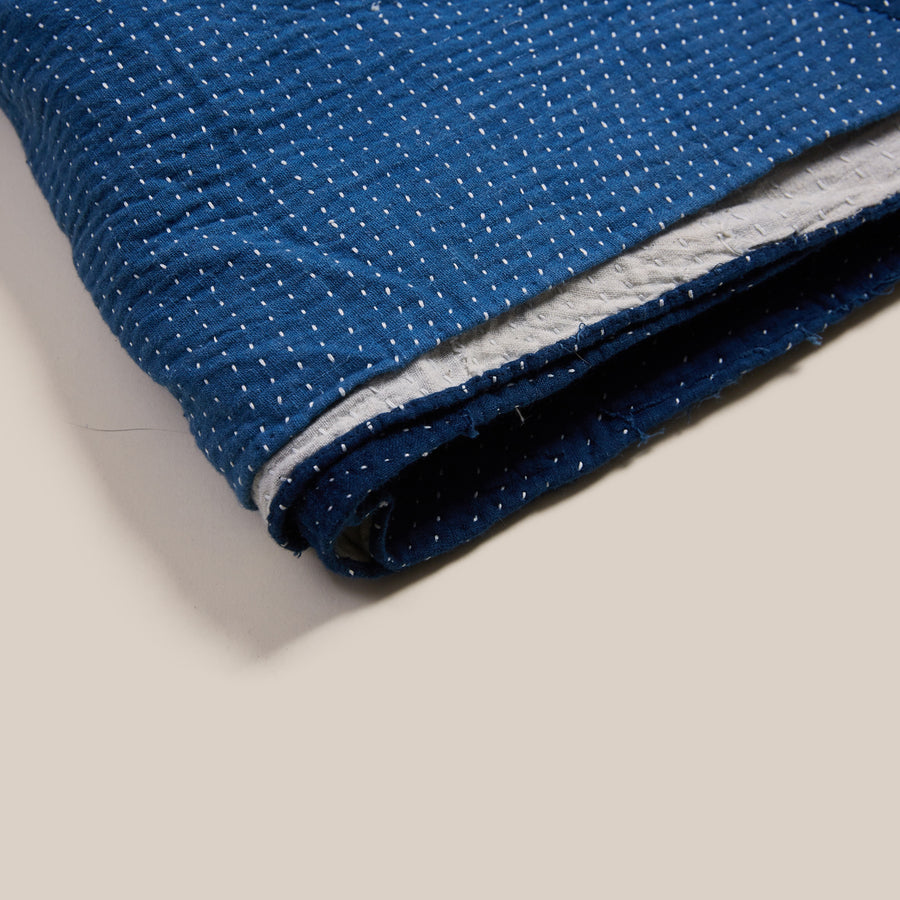 Indigo Patchwork Quilt by 11.11