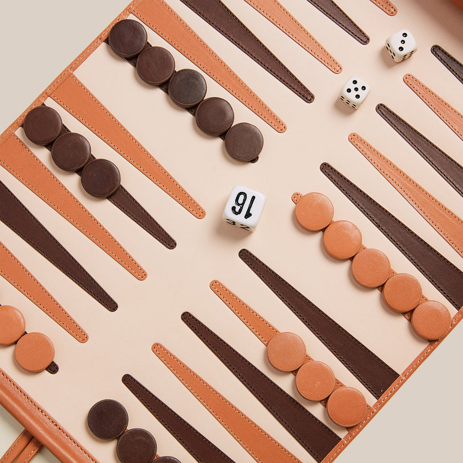 Travel Backgammon Board - Camel