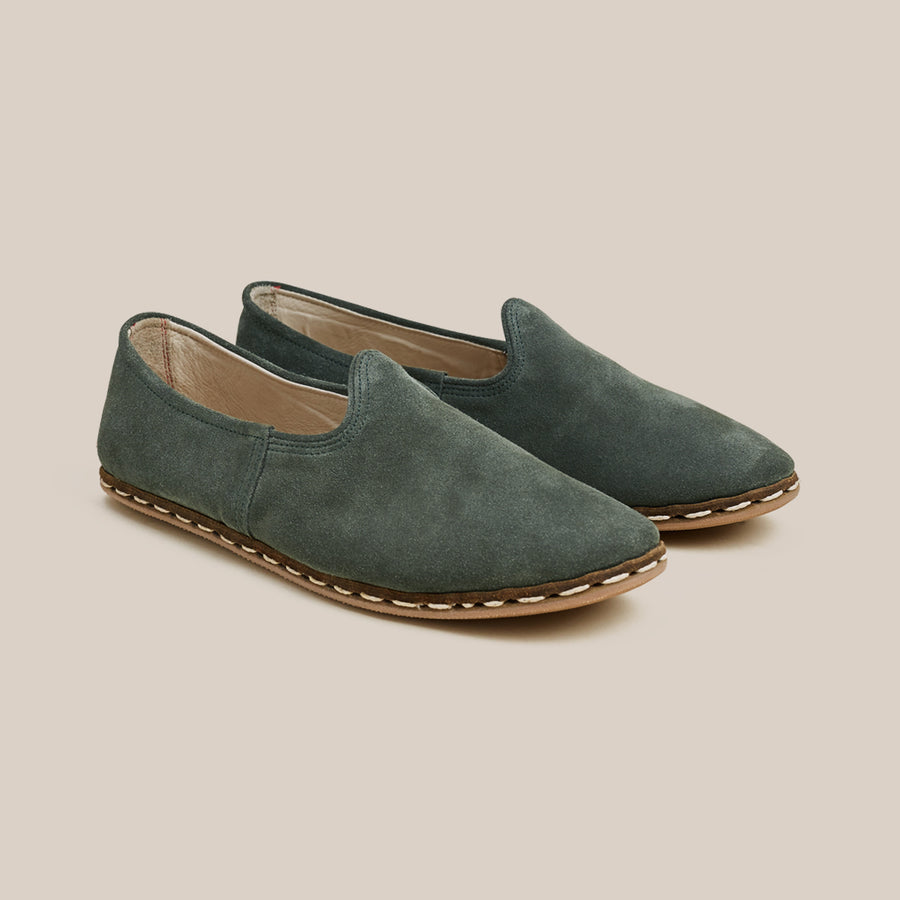 Pepé Green Suede Sabah (Mens)