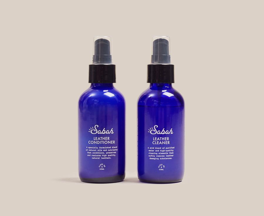 Leather Cleaner + Conditioner SET
