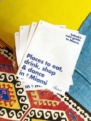 Sabah's Mini Guide To Miami