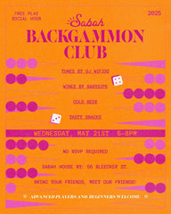 Sabah House NY: Backgammon & Wine