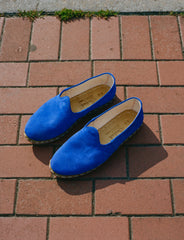 Electric Blue Suede Sabah (Mens)