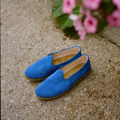 Electric Blue Suede Sabah (Womens)