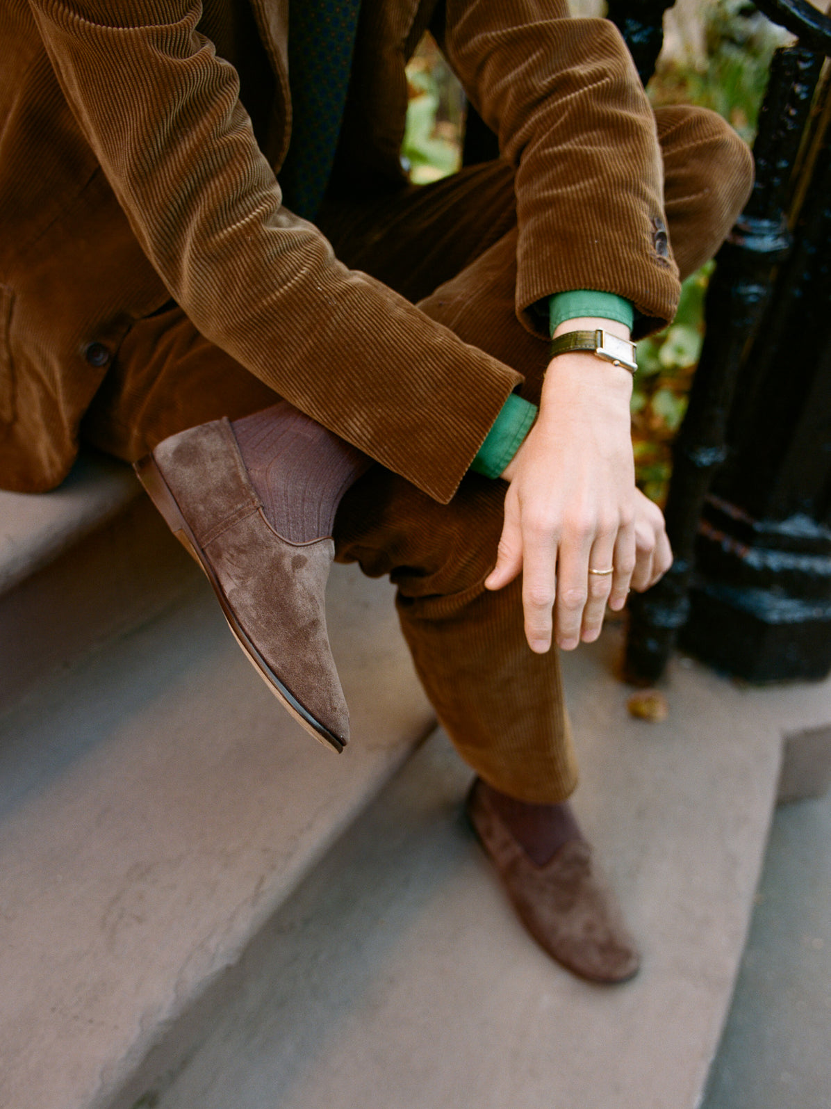 The Bolo - Brown Suede (Mens)