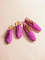 Rhodes Purple Suede Baba (Womens)
