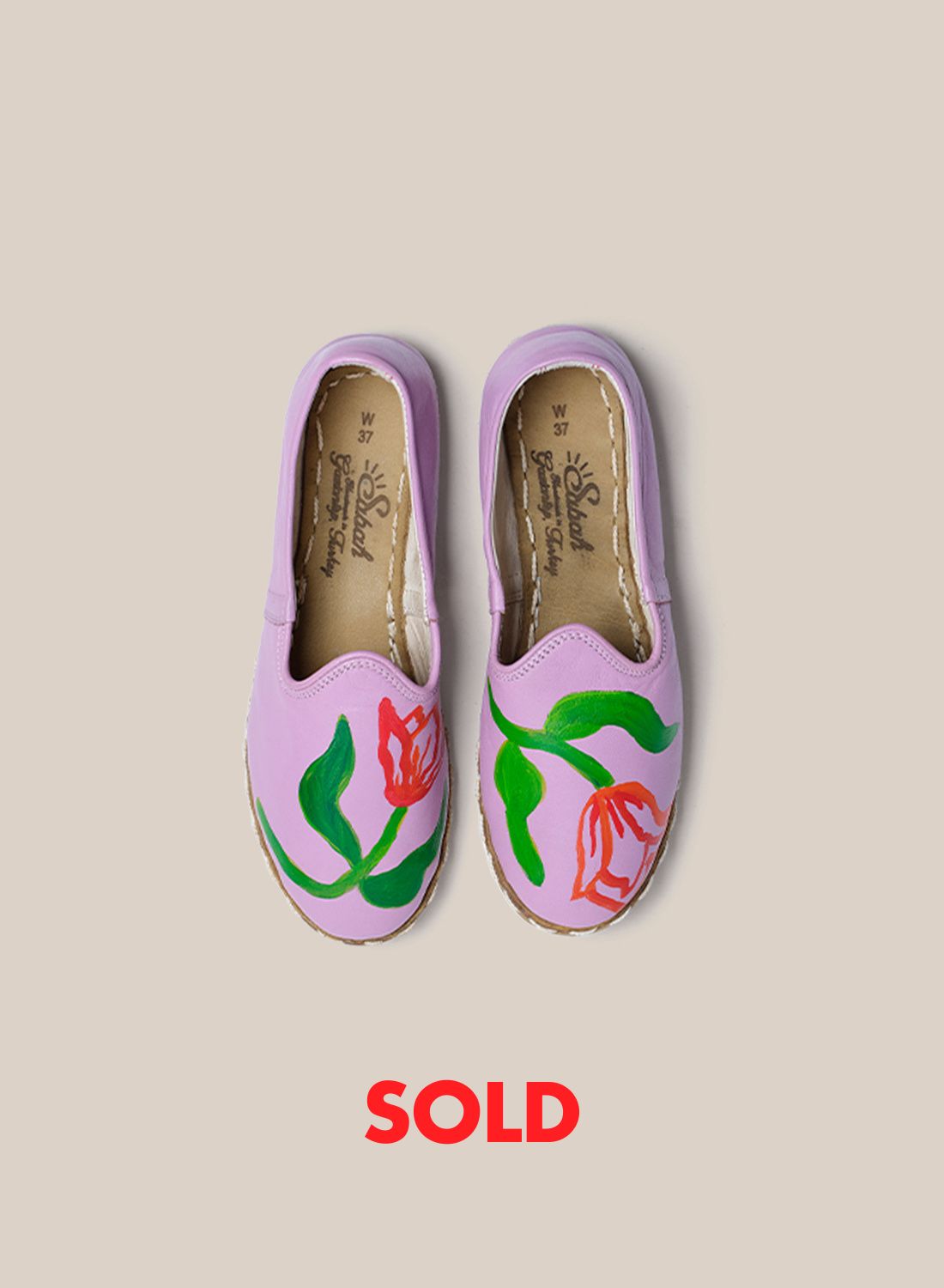 Womens 37 - Lavender Floral