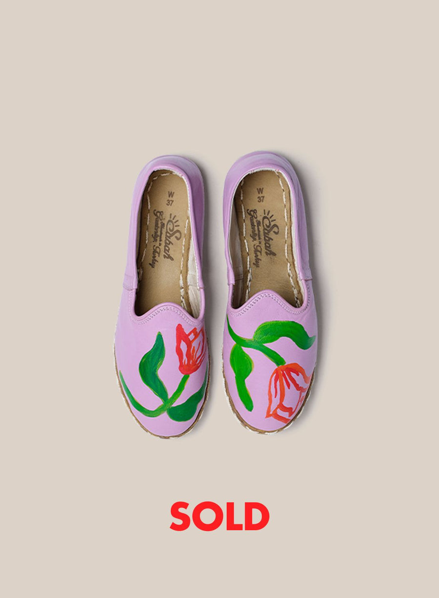 Womens 37 - Lavender Floral