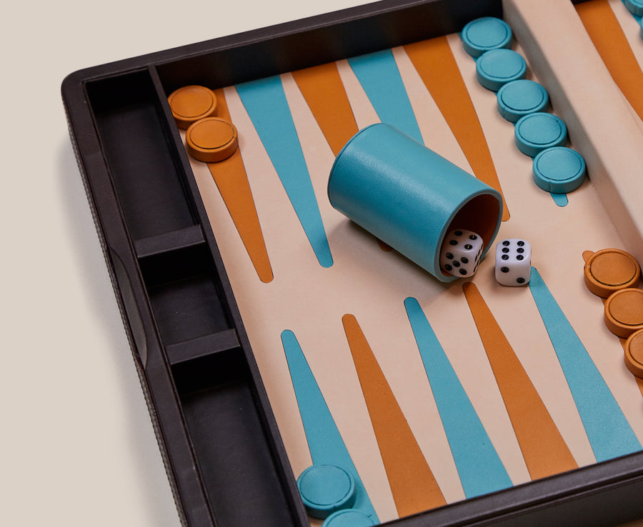Backgammon Traveler's Case Set - Milano