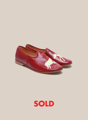 Mens 43 - Red Bolo Equine