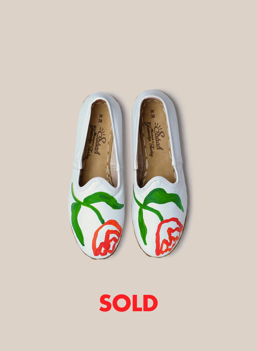 Womens 38 - White Floral