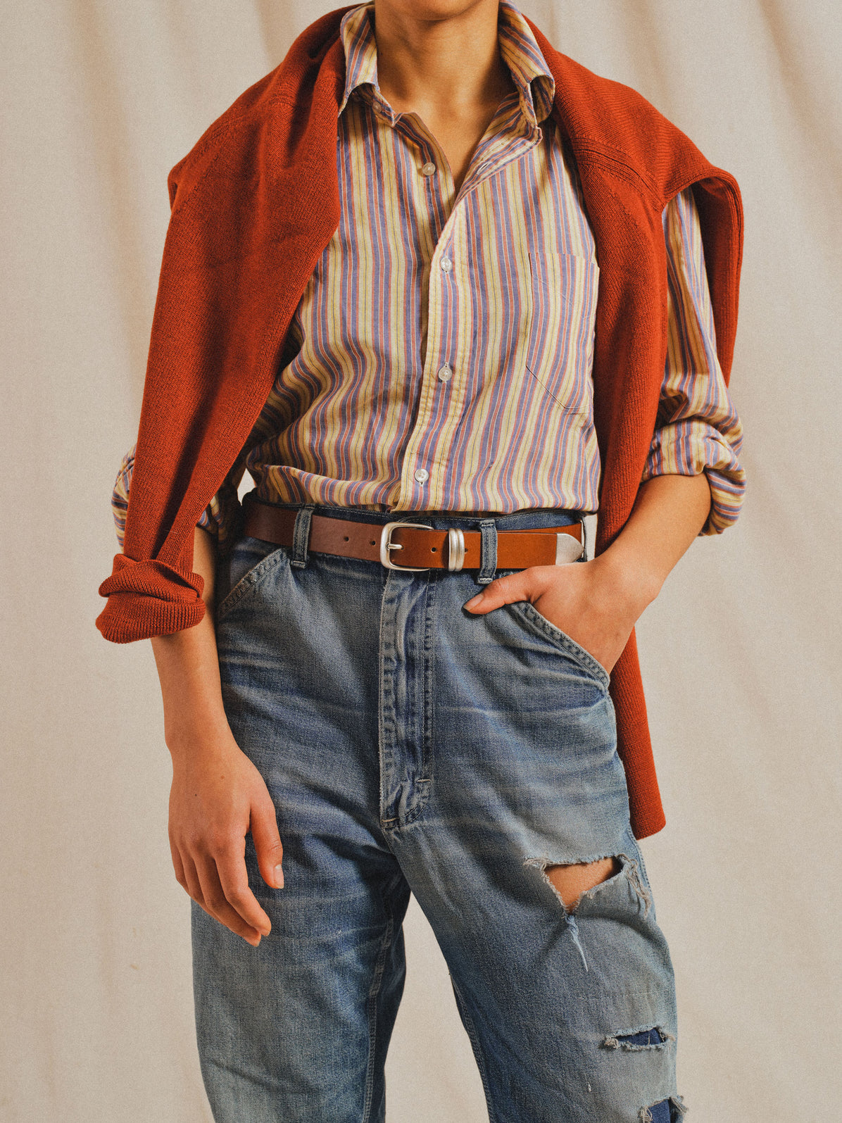 Western Belt - Brown