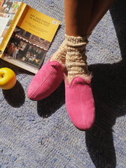 Jaipur Pink Shearling Baba (Womens)