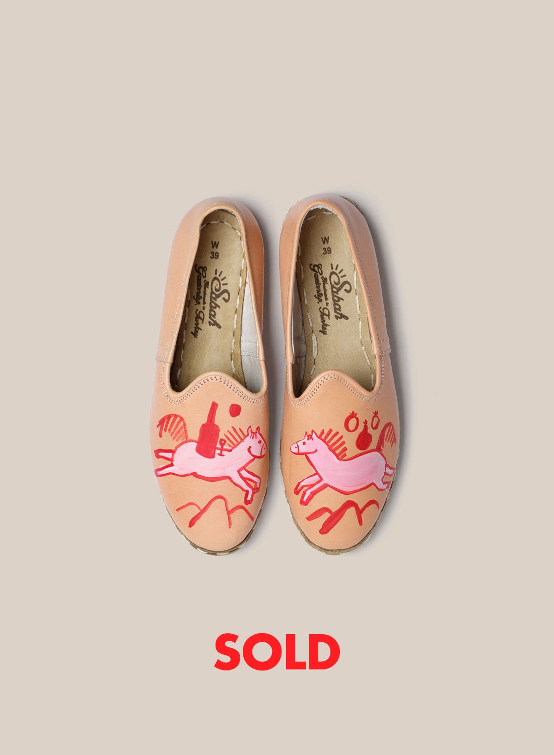 Womens 39 - Natural Equine