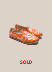 Womens 38 - Orange Oyster