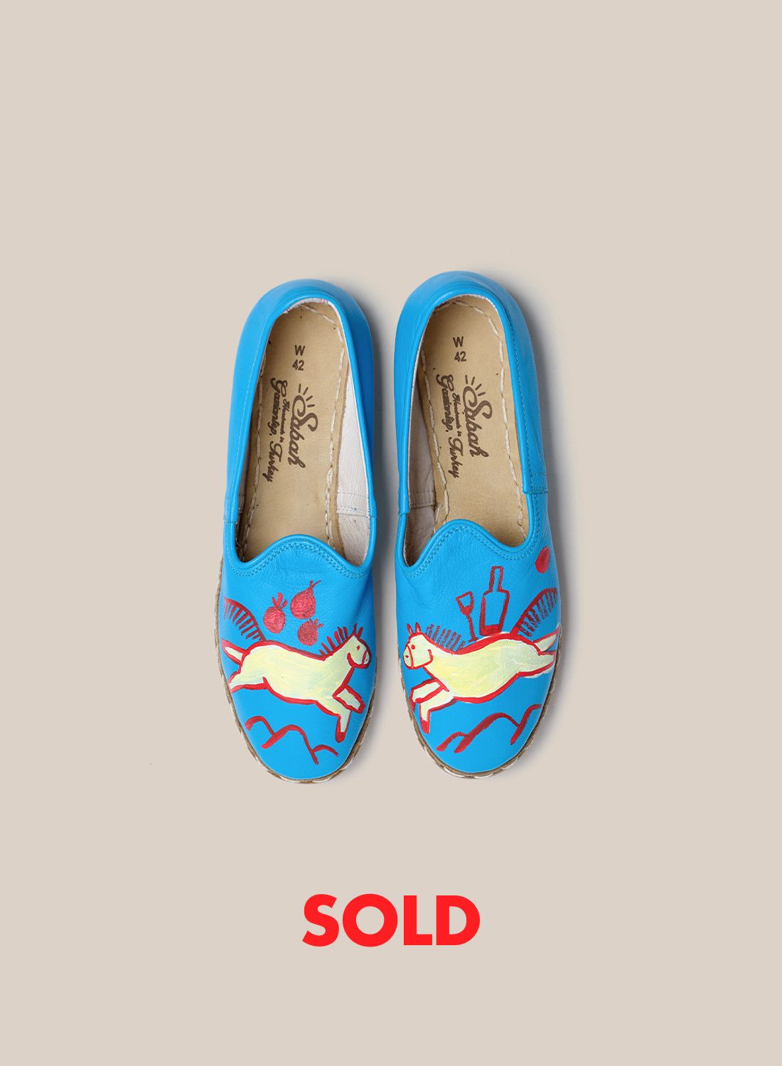 Womens 42 - Blue Equine