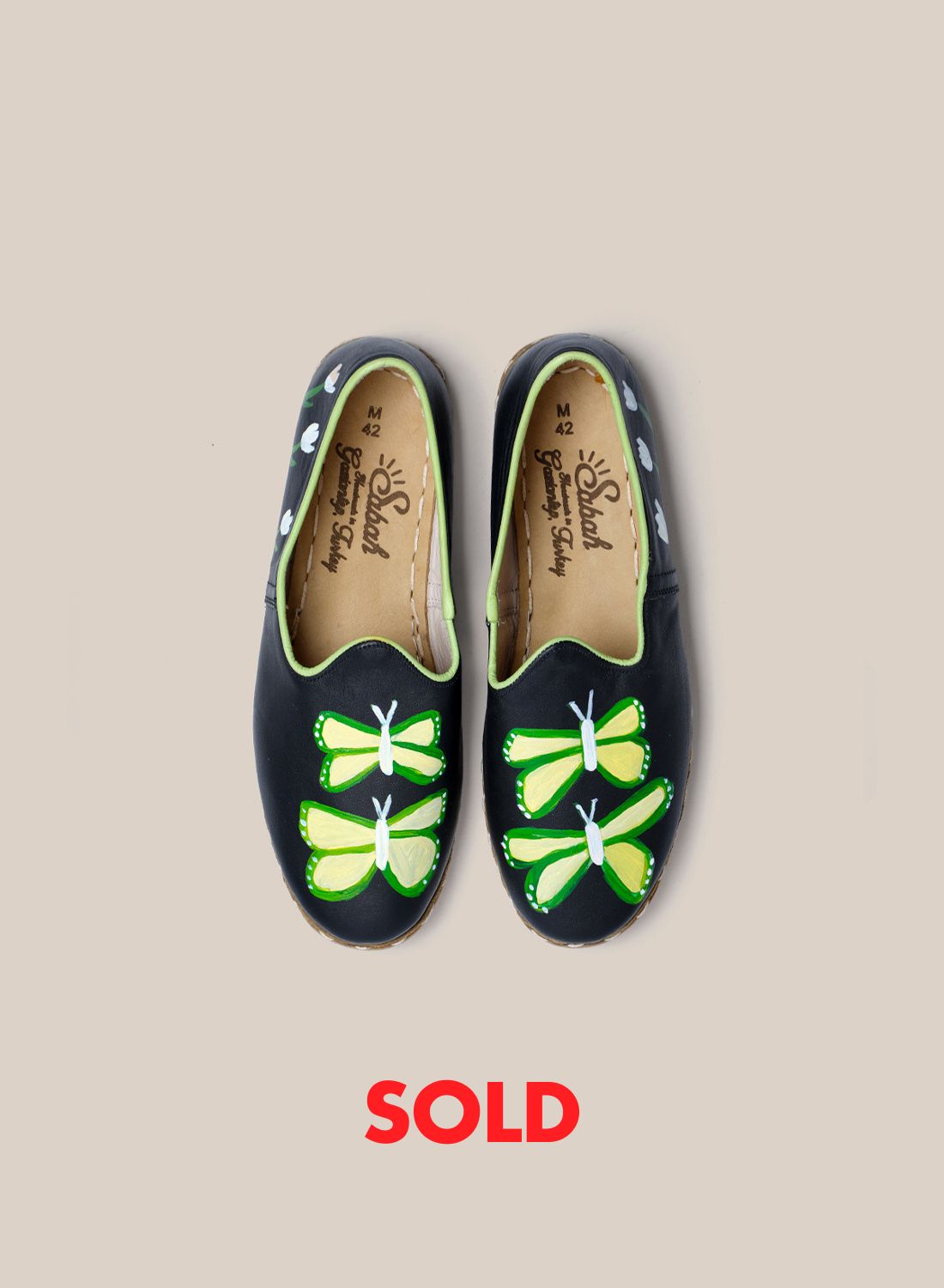 Mens 42 - Black Butterfly