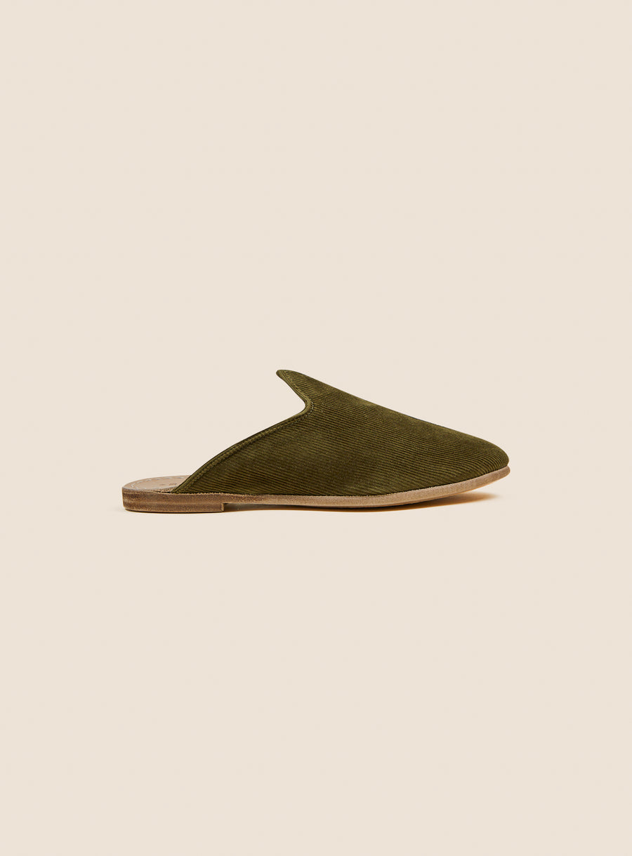 Greenwich Green Corduroy Baba (Womens)