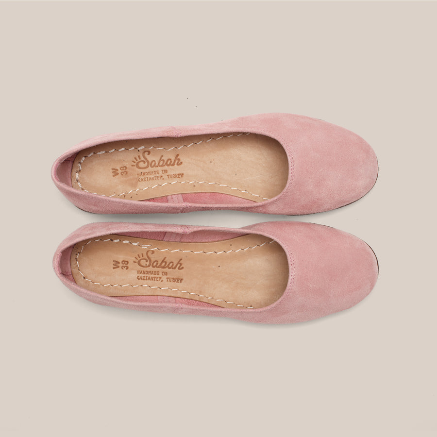 Babet - Dusty Pink Suede (Womens)